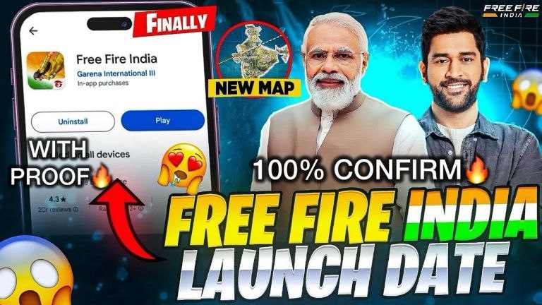 Free Fire India Launch Date